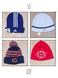JA 0419 Vintage Mix Branded Beanies