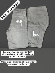 Stussy Rework style denim short