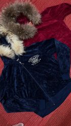 Y2k Juicy Couture Fur Hoodies