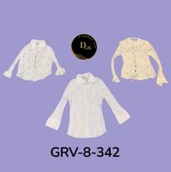 Soft Cotton White Blouse – Long Sleeve Everyday We..