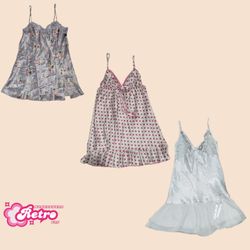 Y2K Soft Tone Slip Dresses (Sep-01)