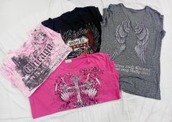 IQ0581 Y2K Baby Tees