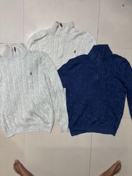 olo Ralph Lauren quater zip and full zipper