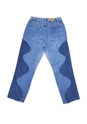 Upcycled Denim Wavy Jeans