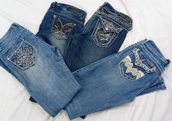 IQ0588 Y2K Flare Jeans