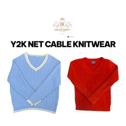 Y2K CABLE KNITWEAR