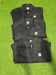 Rework style Carhartt Black Detroit Jacket