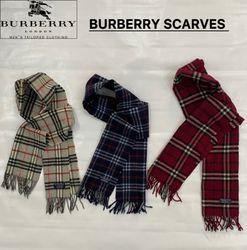 Branded Burberry Scarves