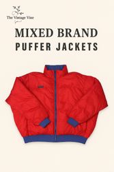 Mixed Brand Puffer Jackets: Levis, Columbia & Pata..