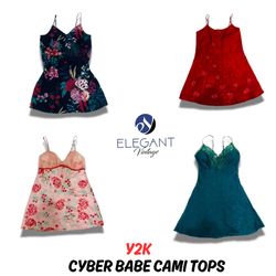 Y2K Cyber Babe Cami Tops - EV0888