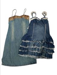 Vestido de mezclilla mini/midi -10p -1/9/25
