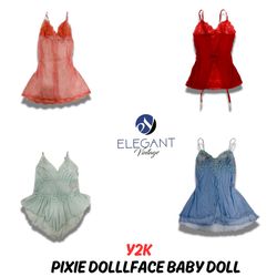 Y2K Pixie Dollface Baby Doll - EV0890