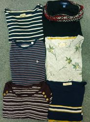 T-shirt a maniche lunghe da donna Y2k moda