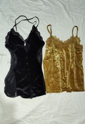 Velvet cami top