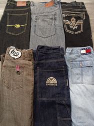 HD1118 Pantaloni Jeans Baggy Designer Uomo - 13 pe..