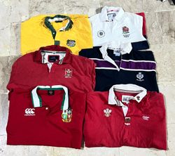 Mixed vintage club rugby shirts bundle 23