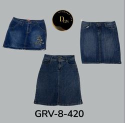 Y2K Denim Midi Skirt – Vintage Inspired Style (GRV..