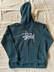 Stussy rework style グリーンフーディ