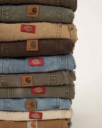 Carhartt and Dickies Pants