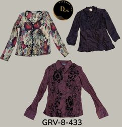 “Purple Long Sleeve Blouse – Chic Y2K Inspired Sty..