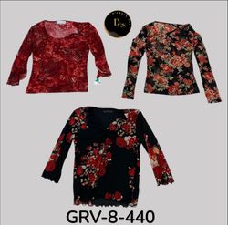 Black & Red Long Sleeve Blouse – Chic Y2K Inspired..