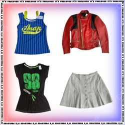 Sporty Chic Oberteile, Rock, Hose, Lederjacken (SS..