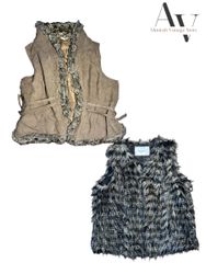 Bellissimi gilet di pelliccia