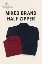 Meia Zíper de Marca Mista: Nautica, Tommy & gap