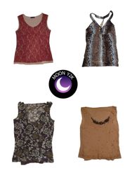 Y2K Grungy Bronze Tops mix (M-586)