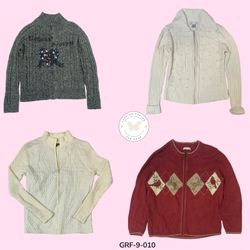 Y2K Sweatshirt à demi-zip – Mode minimaliste vinta..
