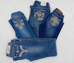 IQ0609 Y2k Throwback Flare Jeans