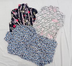 IQ0612 Y2k Victoria's Secret Night Shirts