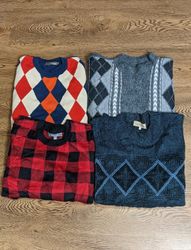 Rundhalsausschnitt Pullover