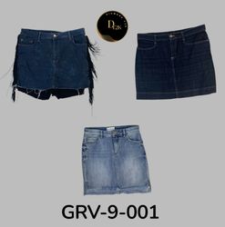 Classic Blue Denim Miniskirt – Chic & Timeless Sty..