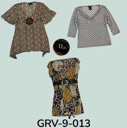 Blusa Clásica de Mezcla Marrón – Esencial de Vestu..