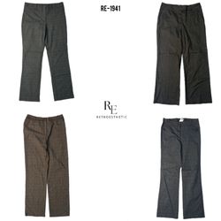 Pantaloni da ufficio svasati Y2K (RE-1941)
