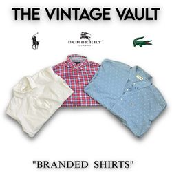 Tommy Lacoste und Burberry Hemden