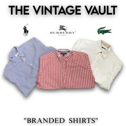 Tommy Lacoste und Burberry Hemden