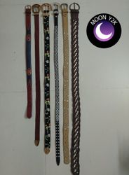 Ceinture cloutée unique Y2K (B-4)