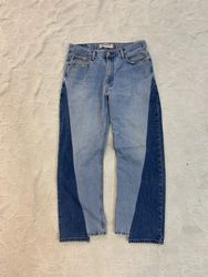 Upcycled Wide Legs Levis Jeans