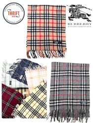 T1394 Burberry Scarves 🧣 100% authentic Cashmere/..