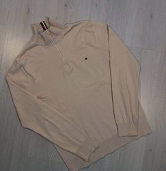suéteres Tommy com zíper 1/4
