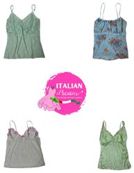 Y2K Pastel Cami Tops