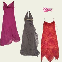 Y2K Earth Tone Midi Dress (Sep-30)