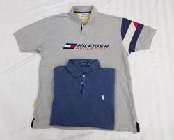 CR5066 Vintage Classic Polo Tommy Logo Camiseta
