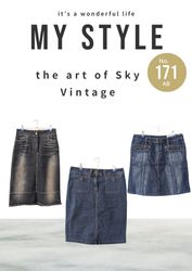 Y2K Denim Midi-Röcke (AB 171)
