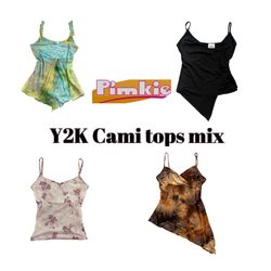 Y2K European Summer Cami Tops Mix ft. Pimkie (YWV7..