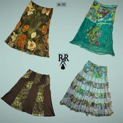 Jupes en poly Y2K Boho Chic (AA-212)