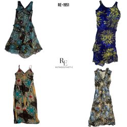 Y2K A Era da Menina Misteriosa Vestidos de Verão (..