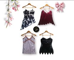 Y2K Velvet Camisole